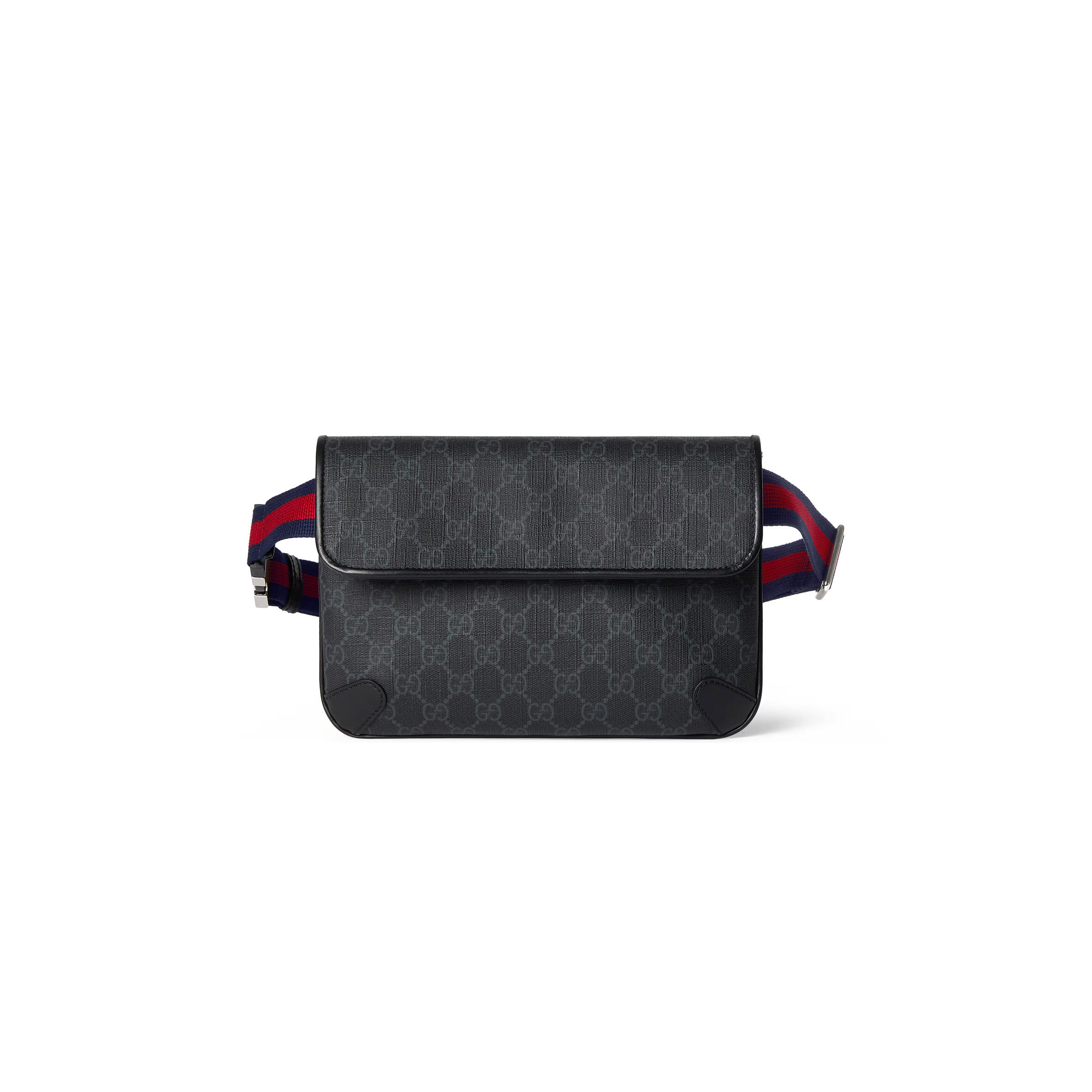 GUCCI GG BLACK SMALL BELT BAG 792091 (24*16.5*6cm)